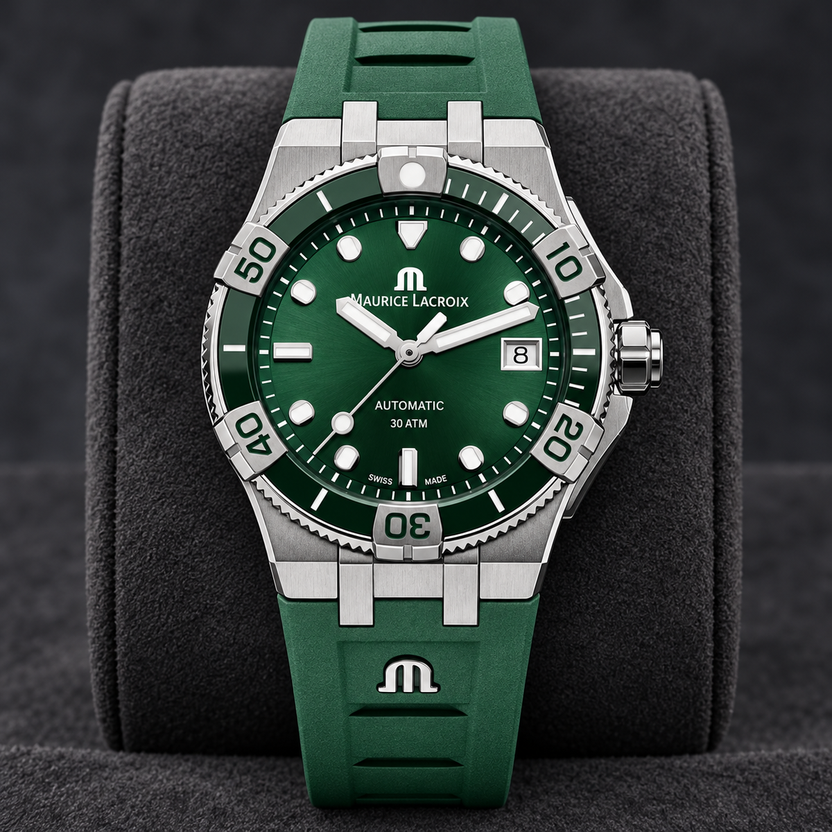 Maurice Lacroix AI6057-SSL50-630-5 — bracelet or strap finishing detail