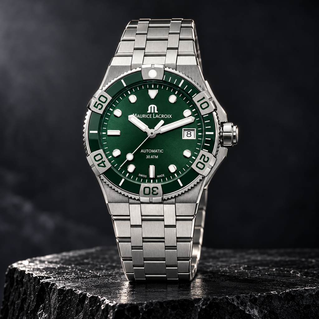 Maurice Lacroix AI6057-SSL52-630-1 — three-quarter front view