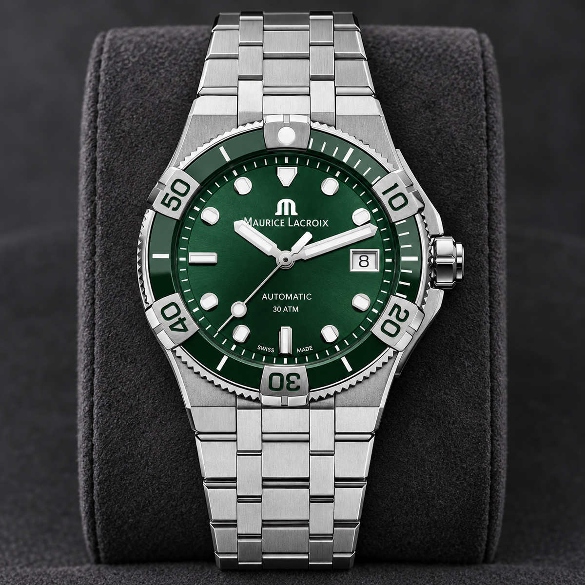 Maurice Lacroix AI6057-SSL52-630-1 — bracelet or strap finishing detail