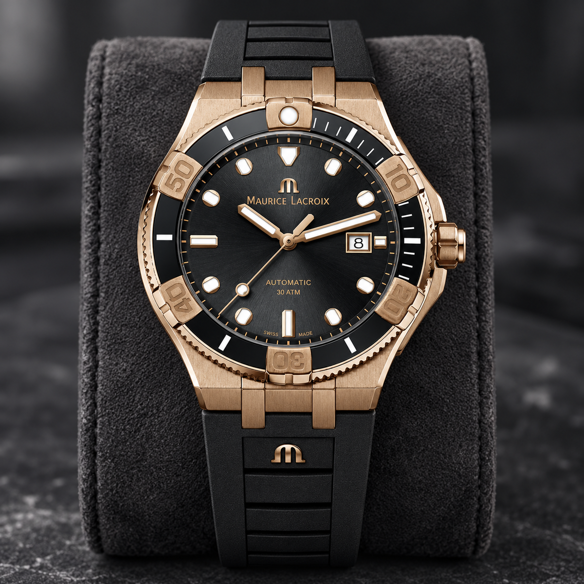 Maurice Lacroix AI6058-BRZ0B-330-2 — bracelet or strap finishing detail