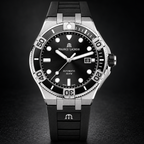 Maurice Lacroix AI6058-SS001-330-1 — dial and bezel detail