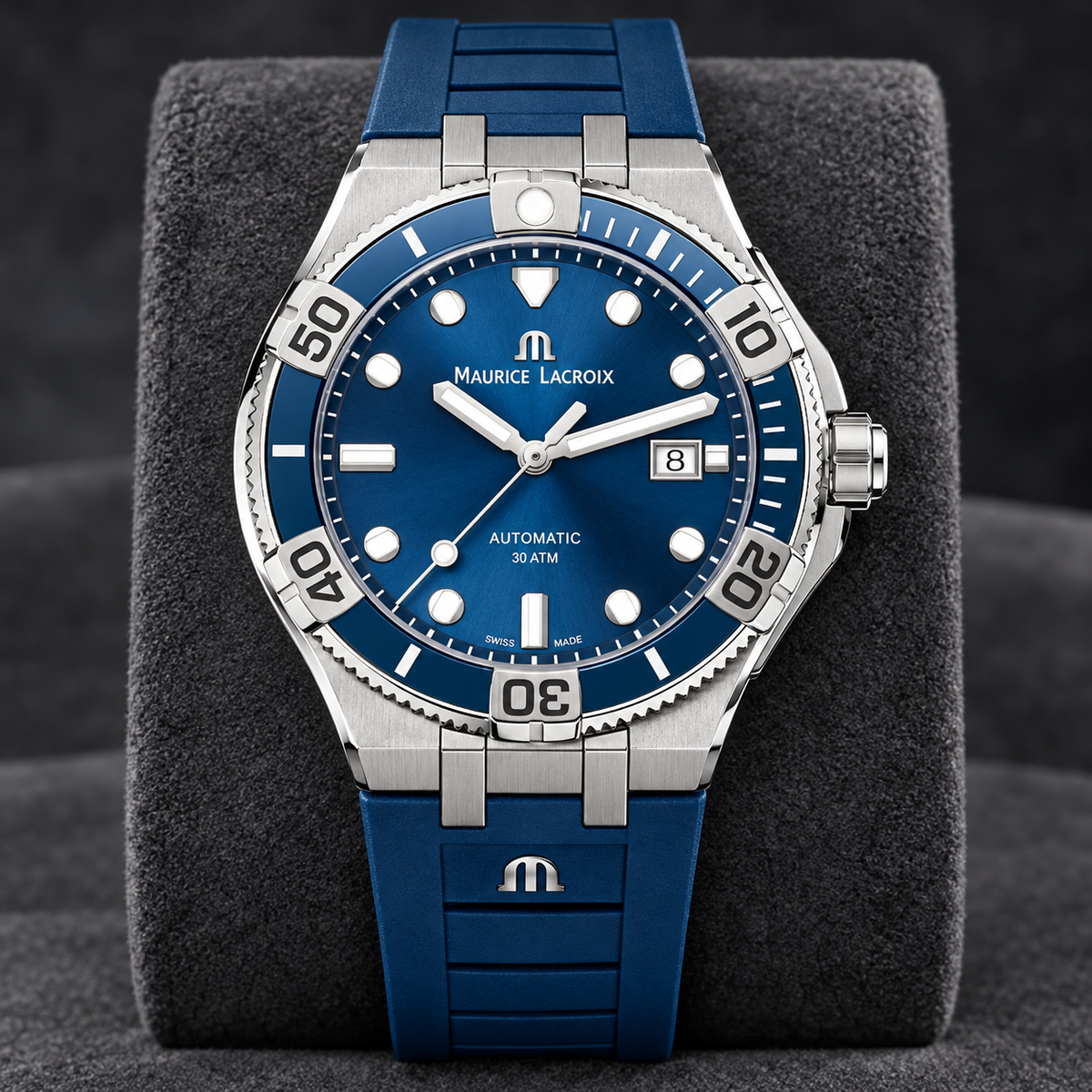 Maurice Lacroix AI6058-SS001-430-1 — bracelet or strap finishing detail