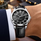 Maurice Lacroix PT6148-SS001-330 — men's wrist with premium tailoring