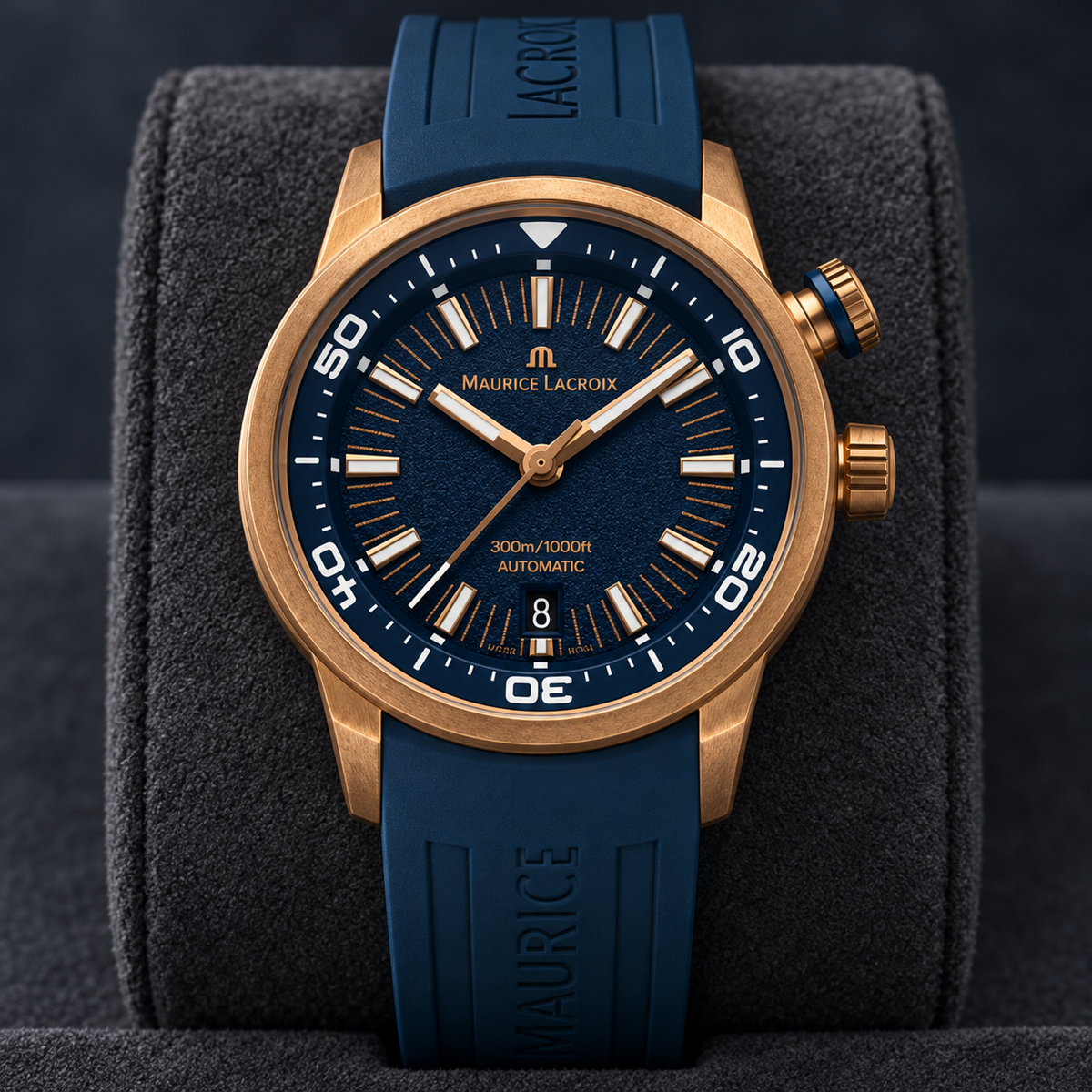 Maurice Lacroix PT6248-BRZ0B-430-4 — bracelet or strap finishing detail