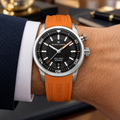 Maurice Lacroix PT6248-SS00L-330-J — men's wrist with premium tailoring