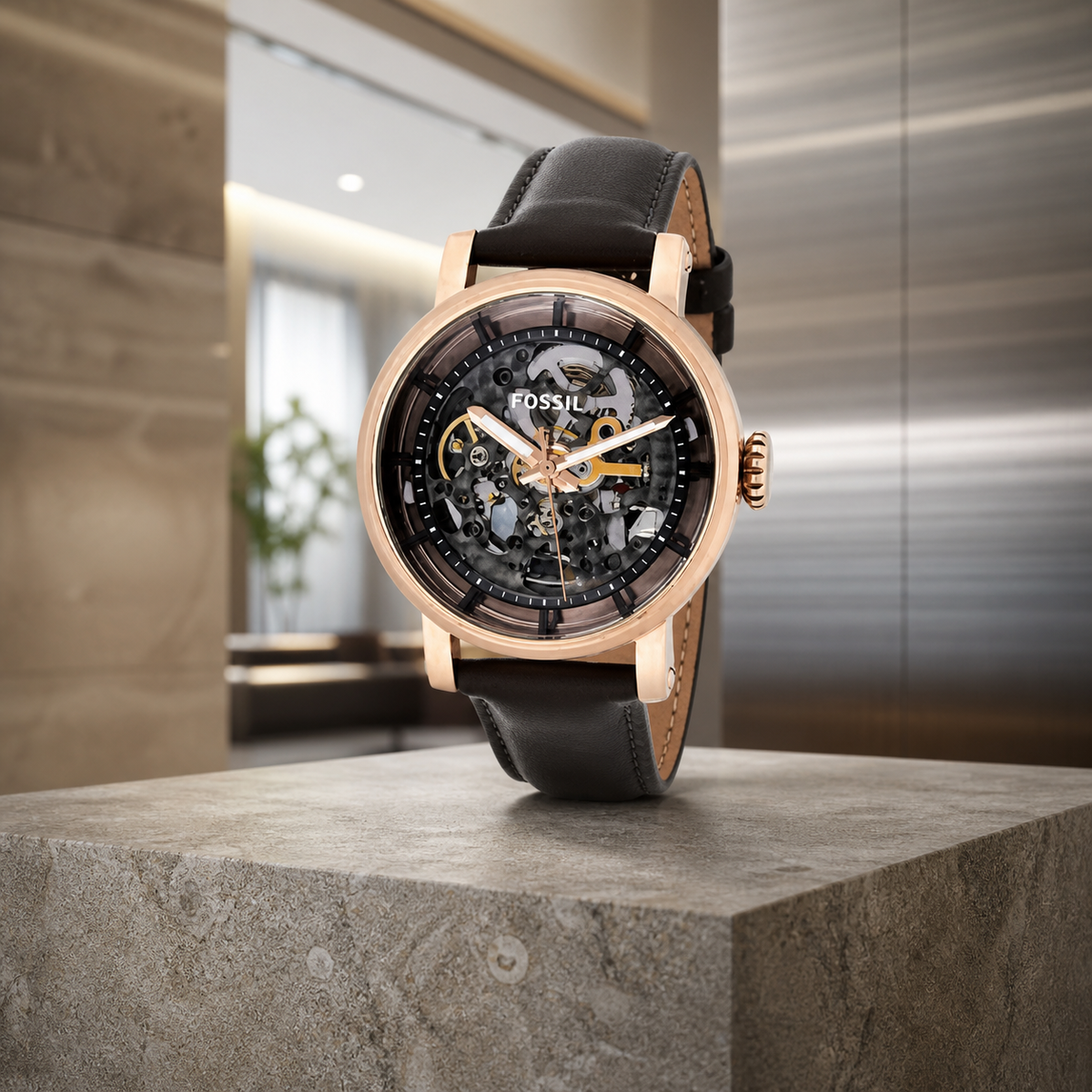 Fossil ME3089 watch - architectural view