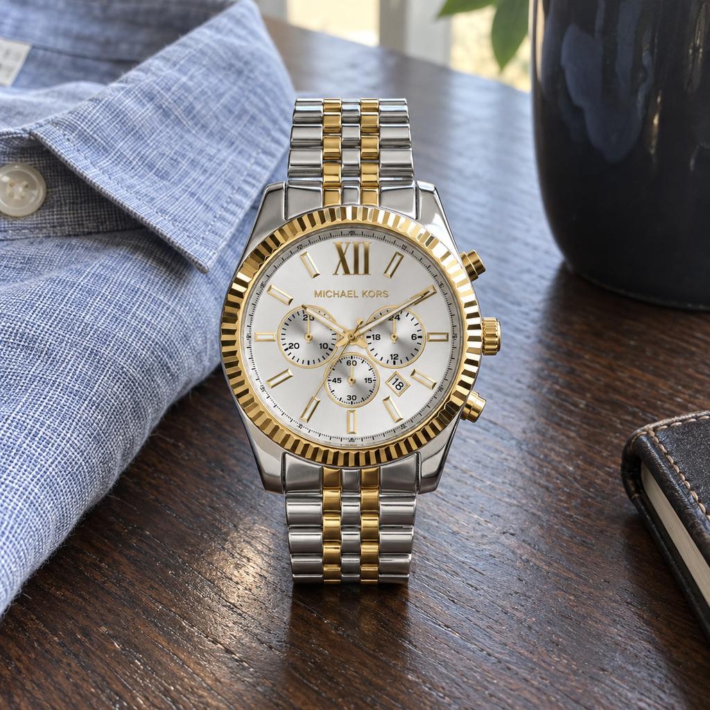 Michael Kors MK8344 natural daylight photograph, view 2