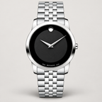 Movado Museum 40mm Black Dial Men's Watch 0606504 — 02 front