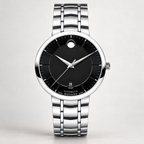 Movado 1881 Automatic 39.5mm Black Dial Men's Watch 0606914 — front