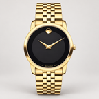 Movado Museum Classic 40mm Black Dial Men's Watch 0606997 — front