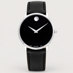 Movado Museum Classic 40mm Black Dial Men's Watch 0607194 — front