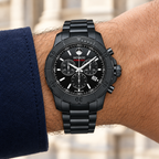 Movado Series 800 Chronograph 42mm Black Dial Men's Watch 2600119 — wrist alternate
