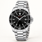 Movado Series 800 40mm Black Dial Men's Watch 2600135 — three quarter