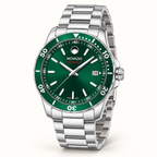 Movado Series 800 40mm Green Dial Men's Watch 2600136 — three quarter