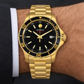 Movado Series 800 40mm Black Dial Men's Watch 2600145 — wrist
