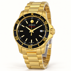 Movado Series 800 40mm Black Dial Men's Watch 2600145 — three quarter