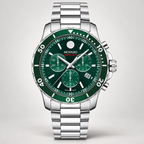 Movado Series 800 Chronograph 42mm Green Dial Men's Watch 2600179 — front