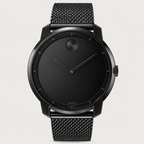 Movado BOLD 44mm Black Dial Men's Watch 3600261 — front