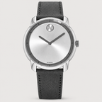 Movado BOLD 44mm Silver Dial Men's Watch 3600468 — front