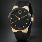 Movado BOLD Fusion 42mm Black Dial Men's Watch 3600850 — three quarter