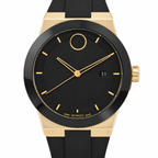 Movado BOLD Fusion 42mm Black Dial Men's Watch 3600850 — dial detail