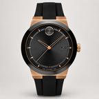 Movado BOLD Fusion 42.3mm Black Dial Men's Watch 3600851 — front