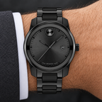 Movado BOLD Verso 42mm Black Dial Men's Watch 3600863 — wrist