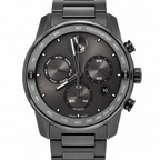 Movado BOLD Verso Chronograph 44mm Grey Dial Men's Watch 3600867 — dial detail