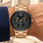 Movado BOLD Fusion Chronograph 44.5mm Black Dial Men's Watch 3600898 — wrist alternate