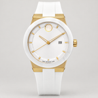Movado BOLD Fusion 42mm White Dial Men's Watch 3600899 — front