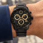 Movado BOLD Verso Chronograph 44mm Black Dial Men's Watch 3600906 — wrist alternate