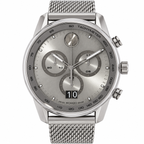 Movado BOLD Verso Chronograph 48mm Grey Dial Men's Watch 3600910 — dial detail