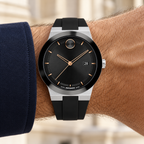 Movado BOLD Fusion 42.3mm Black Dial Men's Watch 3601079 — wrist alternate