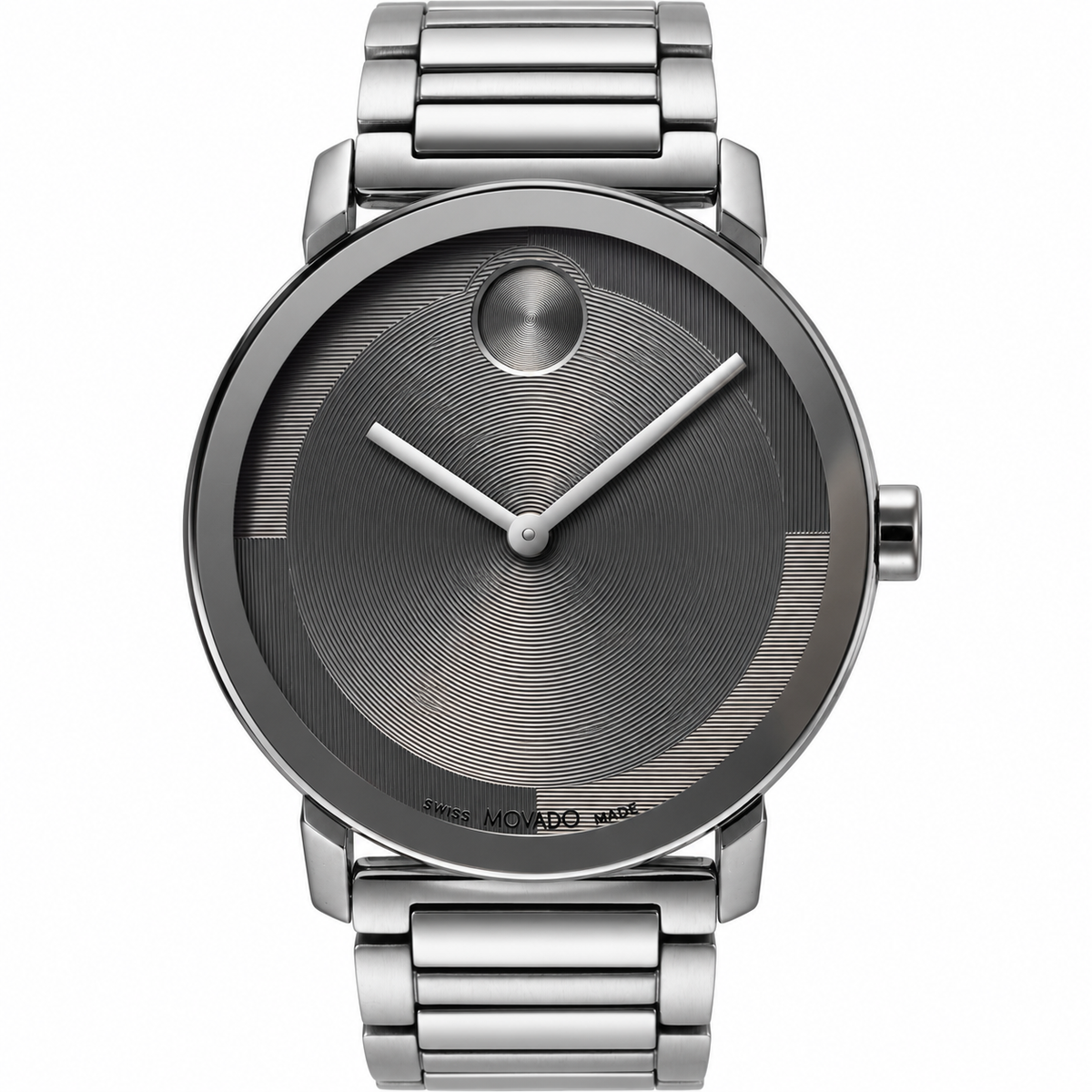 Movado BOLD Evolution 2 40mm Grey Dial Men's Watch 3601096 — dial detail