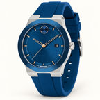 Movado BOLD Fusion 42.3mm Blue Dial Men's Watch 3601193 — three quarter