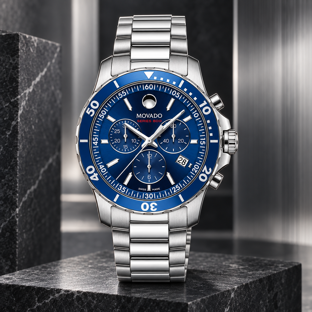 Movado Series 800 Chronograph 2600141 atelier product view