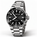 Oris Aquis Date 43.5mm Black Dial Steel Automatic Men's Watch – studio