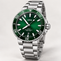 Oris Aquis Date 43.5mm Green Dial Steel Automatic Men's Watch – studio