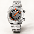 Oris Chronoris Date 39mm Grey Dial Steel Automatic Men's Watch – studio