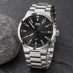 Oris Williams Day Date 42mm Black Dial Steel Automatic Men's Watch – stone still life