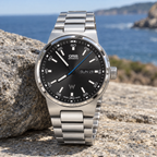 Oris Williams Day Date 42mm Black Dial Steel Automatic Men's Watch – coastal lifestyle