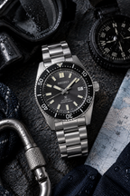 Seiko Prospex SPB143J1 dive gear flat lay