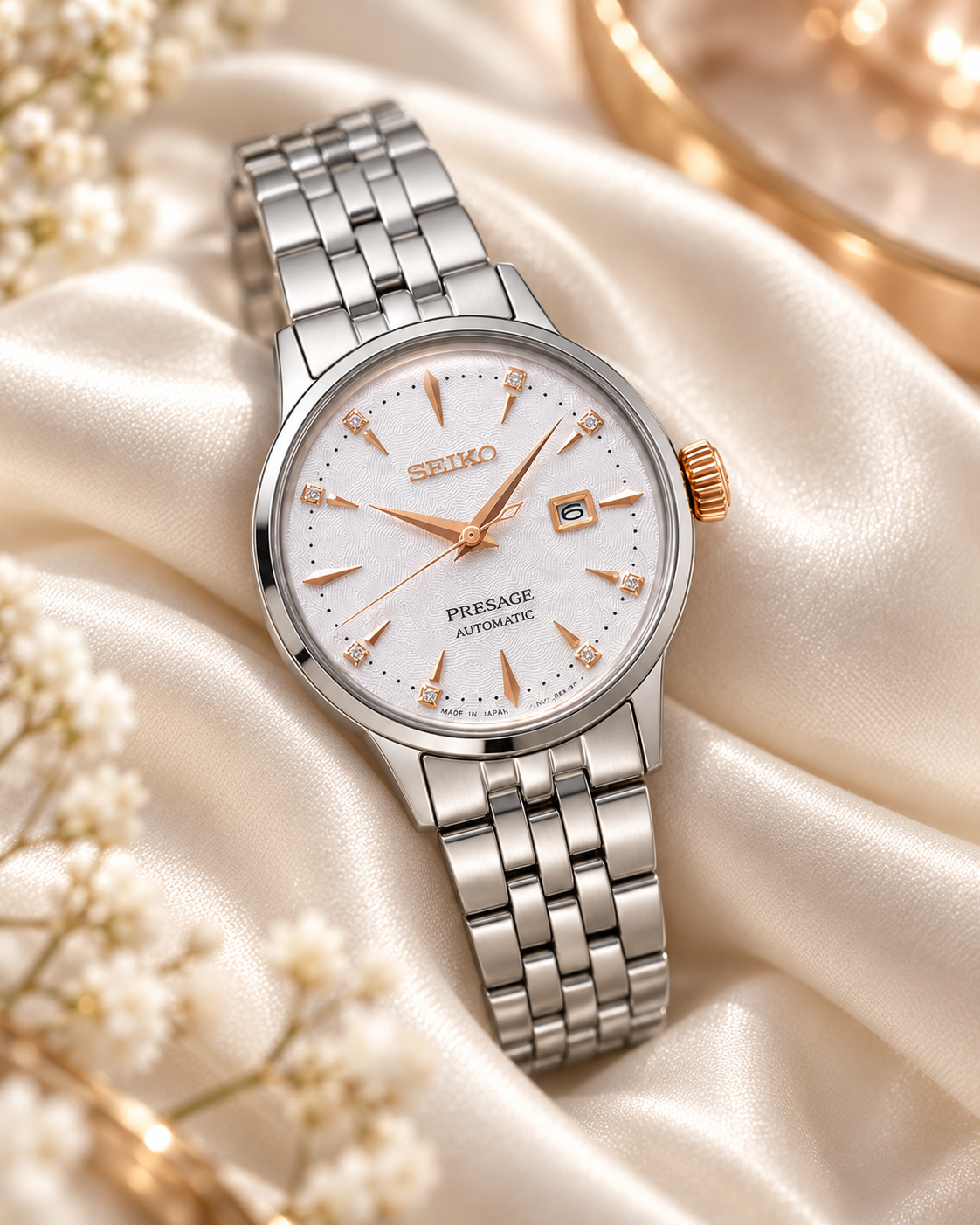 Seiko Presage SRE009J1 silk lifestyle