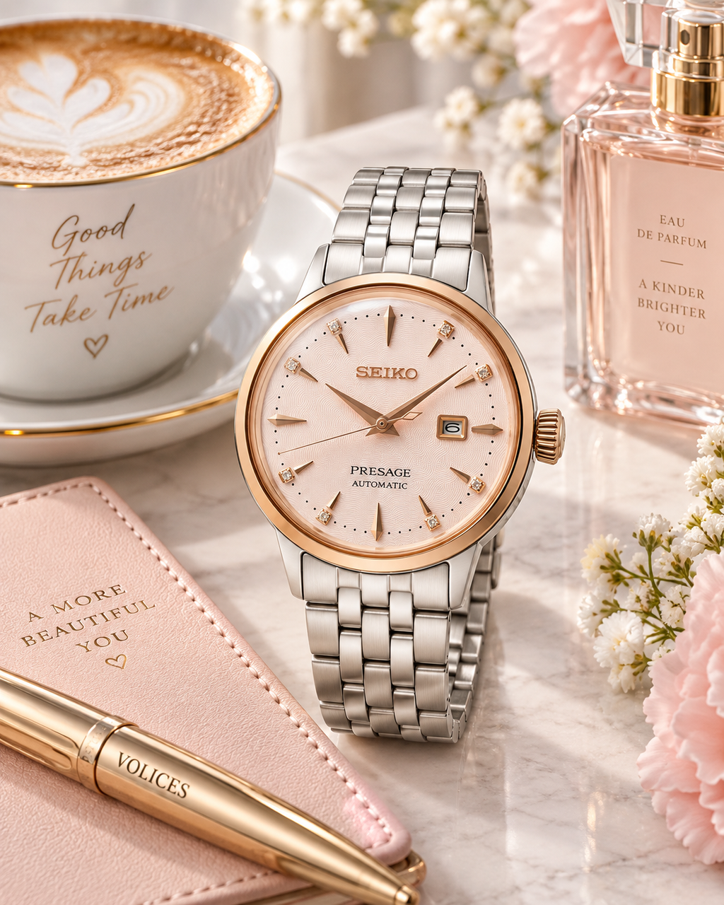 Seiko Presage SRE012J1 vanity lifestyle
