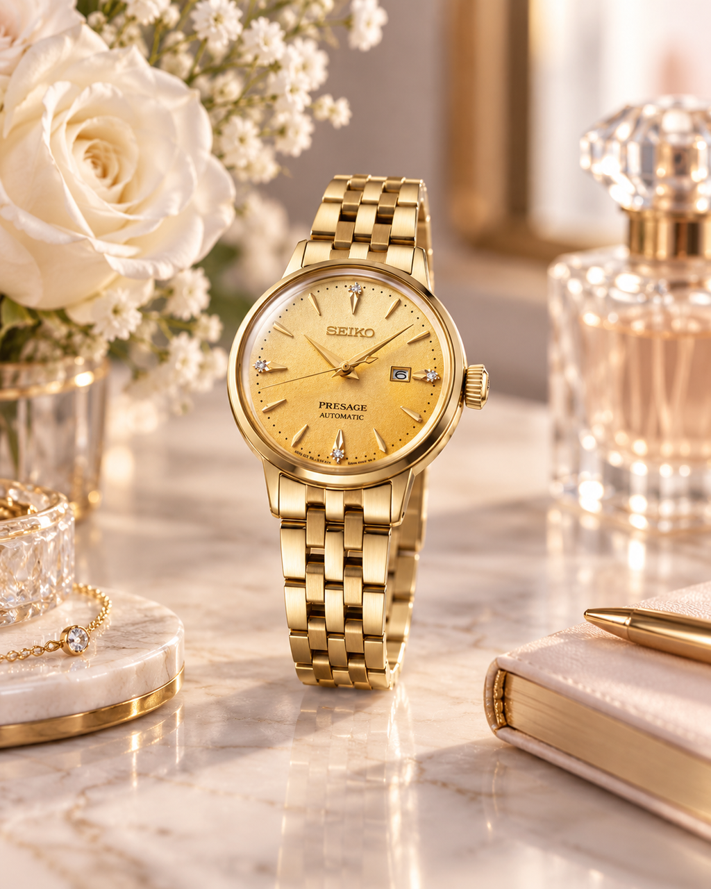 Seiko Presage SRE018J1 vanity lifestyle