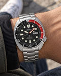 Seiko Prospex SRP789K1 Turtle Coke wrist shot