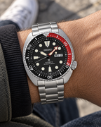 Seiko Prospex SRP789K1 Turtle Coke wrist shot