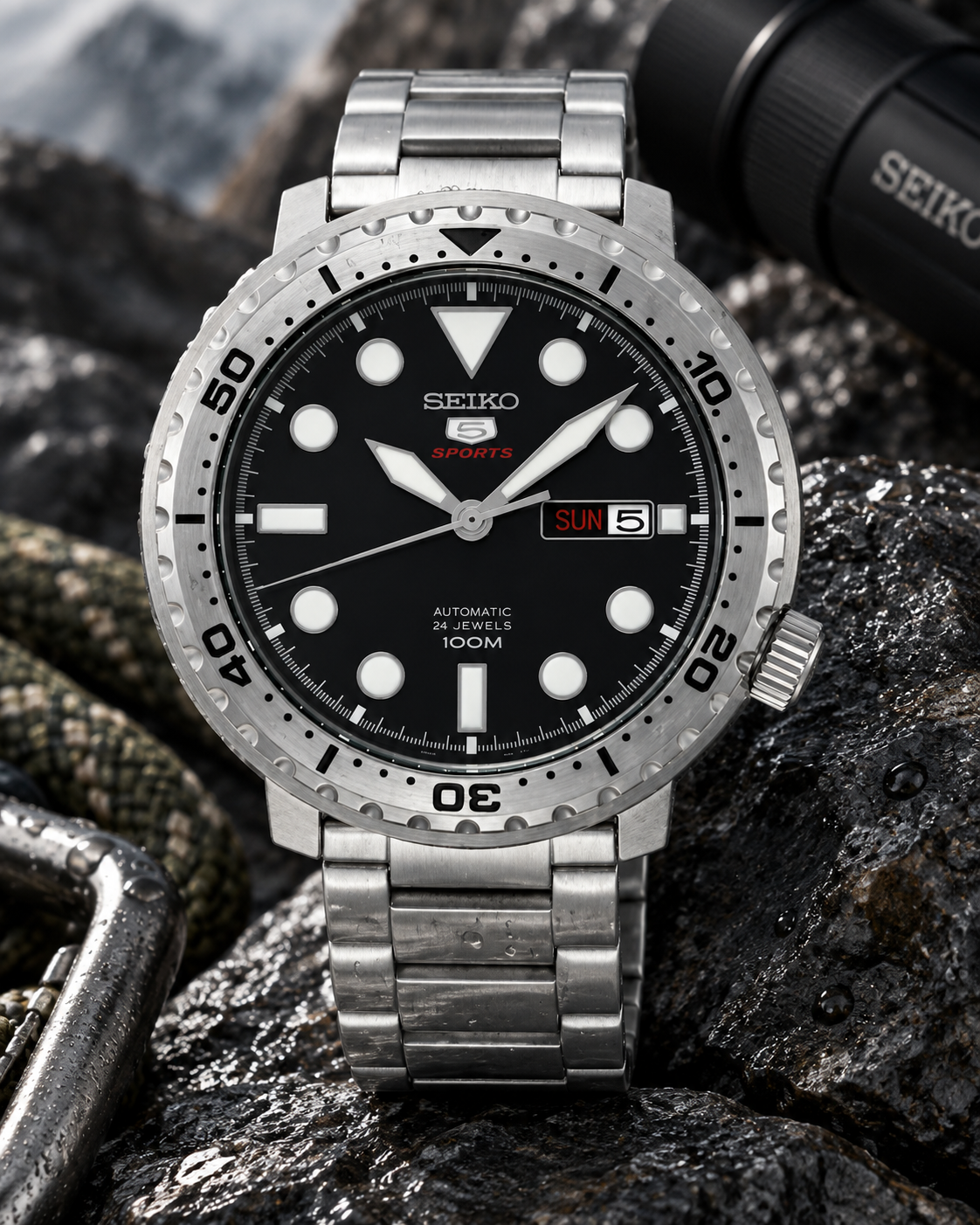 Seiko SRPC61J1 Bottle Cap lifestyle