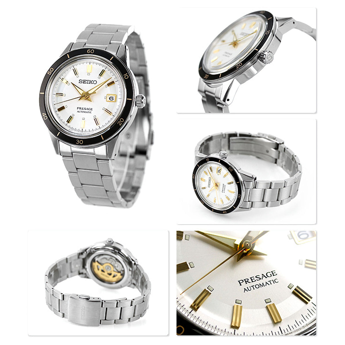 Seiko Presage Style60's SRPG03J1 detail view