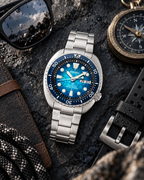 Seiko Prospex SRPH59 explorer flat lay